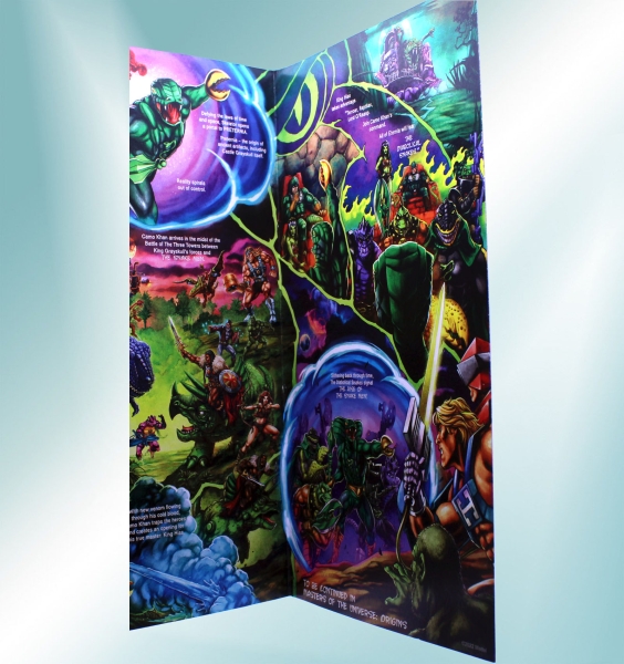 Masters of the Universe Origins Cardback (Karte der Verpackung) Camo Khan von Mattel